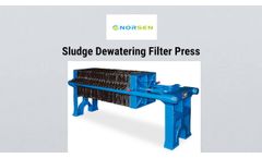 Sludge Dewatering Filter Press, It is a Perfect Solid-Liquid Separation Equipment - Video