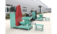 Using A Charcoal Briquette Extruder Machine To Make New Energy Mechanism Charcoal