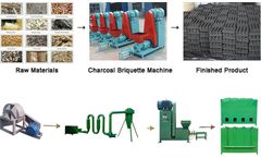 Biomass Briquetting Plant For Processing Agro Waste