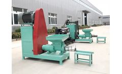 Screw Biomass Charcoal Briquette Machine