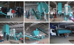 Fusmar - Model Biomass Pelle Machine - Biomass Pellet Fuel Production Equipment