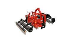 Rotating Machine for Tamped Area Maintenance RTD for Tractors