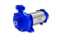 KMP - Single Phase Horizontal Openwell Submersible Monoblocs- Stainless Steel Body