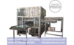 Calmus - Model SP3H-G1 - Spouted Pouch Filling and Capping Machine