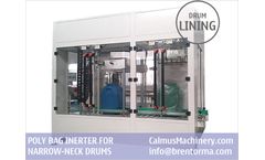 Calmus - Model CL72 - Poly Bag Inserter for Narrow-Neck Drums