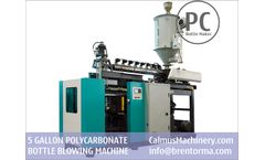 Calmus - Model BPC85 - 5 Gallon Polycarbonate Blowing Machine for Making 19L 20L PC Bottles