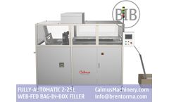Calmus - Model BIBF600 - Bag in Box Filling Machine for Fully-automated Liquid Packaging