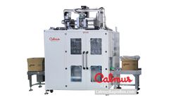 Calmus - Model LR71 - Bag Uncuffer and Top Roller Machine