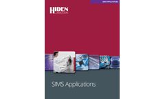 SIMS Applications - Brochure