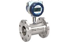 Silver - Model SLW-B series - Battery Operated Liquid Turbine Flow Meter