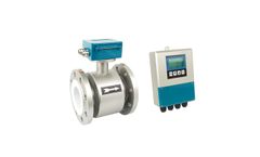Silver Automation -  Remote style electromagnetic flowmeter