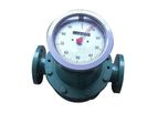 Silver Automation - Oval Gear Positive Displacement Flow Meter