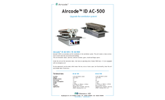 Aircode - Model ID AC-500 - Ventilation System Brochure