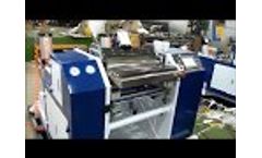 Thermal Paper, TTR, Fax, ATM Paper, Bank Bill Slitting Rewinding Video in China,Ruian Video