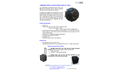Omnidirectional Sound Source DD5 - Brochure