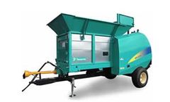 Takakita - Model MR-820&#12539;MR1000(R) - Round Baler for Chopped Material