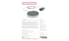 Flintec - Model AP5 - 1 - 10kg - Low Profile Force Sensor Brochure