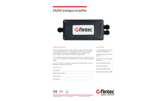 Flintec - Model EA250 - Analogue Amplifier Brochure