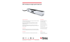 Flintec - Model PA1 - 300 - 20,000g - Miniature Single Point Load Cell Brochure