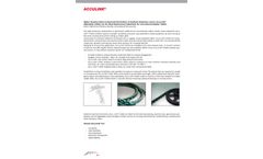 Accu-Link - Adjustable V-Belts - Datasheet