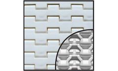 Belting Edge - Model MW 10 Pinless - Plastic Modular Belting