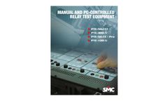 EuroSMC - Model PTE-50-CET - Three-Phase Relay Tester - Brochure