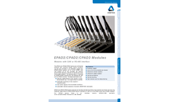 Dewetron - Model CPAD3-V8 - Multi Channel A/D Converters Brochure