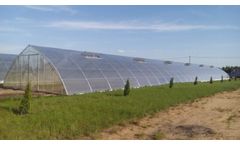 Cellular Polycarbonate Greenhouse