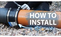 How To Install A Fernco Drain Coupling