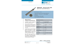 Senect - Model O2S-20-SC - Optical Dissolved Oxygen Sensor Brochure