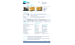 Kaplan - Model KPR 55 - R4100ZD - Diesel Engine Generators Brochure