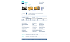 Kaplan - Model KPR 125 - R6105ZLD - Diesel Engine Generators Brochure