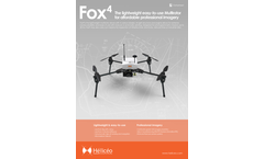 Hélicéo - Model Fox4 - Professional Multirotor Drone Brochure