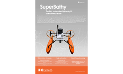SuperBathy - Bathymetric Drone Brochure