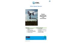 EML - Model WSU1 - Wind Speed Sensor - Brochure