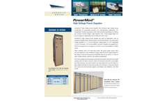 PowerMod - High Voltage DC Power Supplies System  Brochure