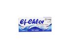 Ef-chlor - Model 3.5 mg - Water Purification Tablets for 1 Litres Water