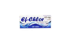 Ef-chlor - Model 8.5 mg - 1-2 L Water Purification Tablets