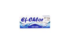 Ef-Chlor - Model 67 mg - Water Purification Tablets for 10-12 Litres Water