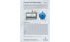 Cochran - Model HW29 - Hot Water Boiler Brochure