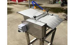 Fish skinning machine for restaurants