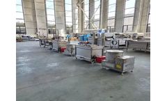 50kg/h frozen french fries production line for Spain