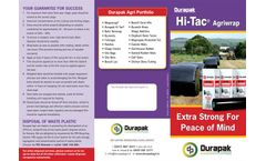 Durapak Hi-Tac - Silage Bale Wrap - Brochure