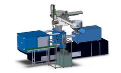 Runma - Model TEIR-01 - Top Entry In-mold Labeling Robot