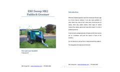 EKO	Sweep MK2 Paddock Groomer - Manual