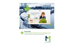 MentorAPM Utility Asset Performance Management - Brochure