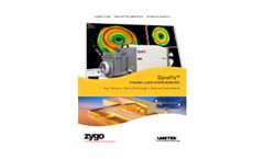 Zygo - Model Verifire MST + - Simultaneous Multi-Surface Test Interferometer - Brochure