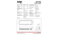 Zygo - Model ZMI Series - Lasers Displacement Measuring Interferometers -  Specifications - Brochure