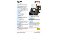 Zygo - Model Verifire XL - Large-Aperture Downward-Looking Interferometer - Specifications - Brochure