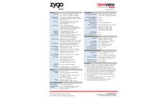 NewView - Model 9000 - 3D Optical Surface Profiler - Specifications - Brochure